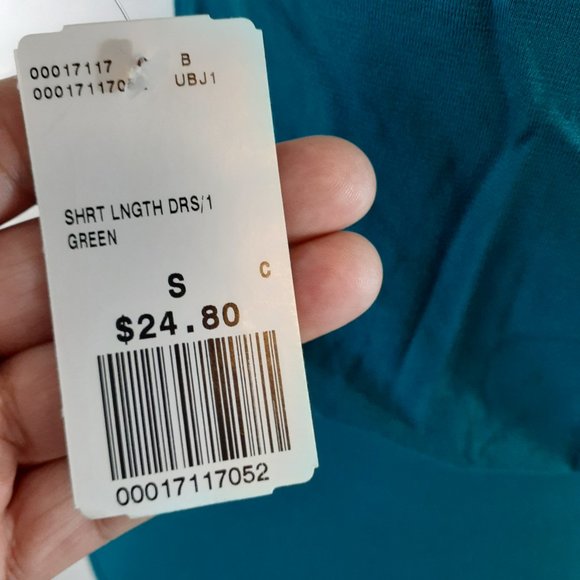 FOREVER 21 Short Length Dress/ Green1 Size Small - Picture 3 of 8